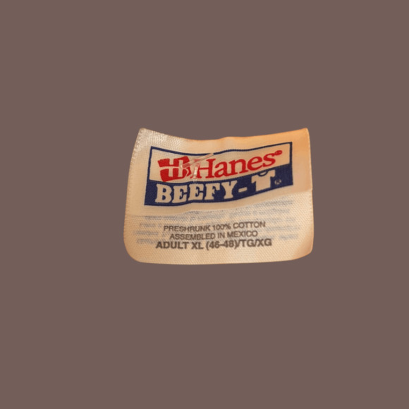 UCSB Lacrosse Tee | Hanes Beefy‑T | Yellow | Size XL | Vintage - Picture 3 of 5